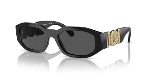 versace versace ve4361-gb1 87 black|versace biggie sunglasses sunglass hut.